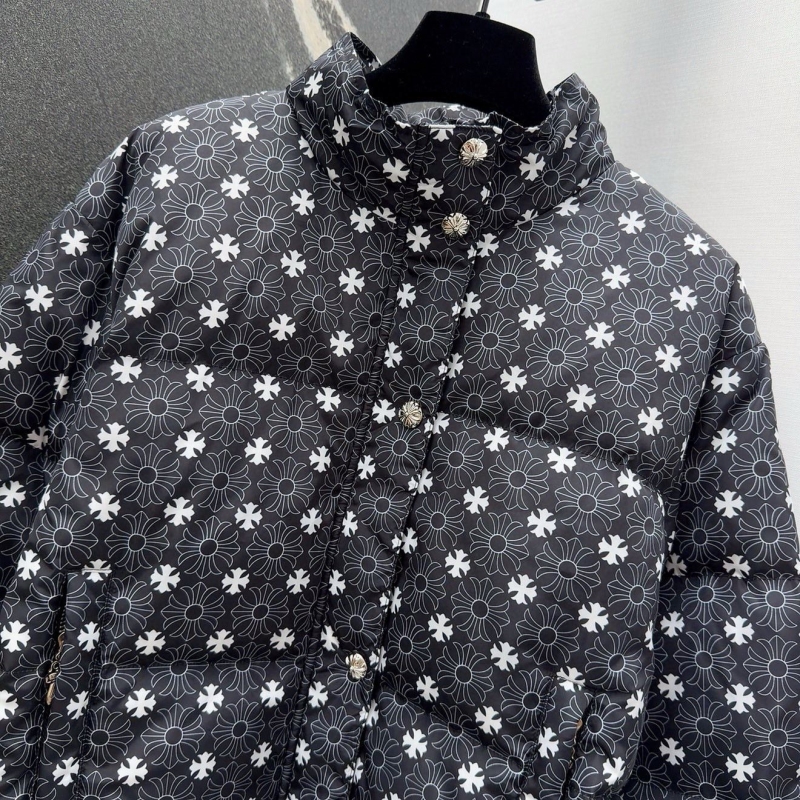 Ch*0me He**ts down jacket